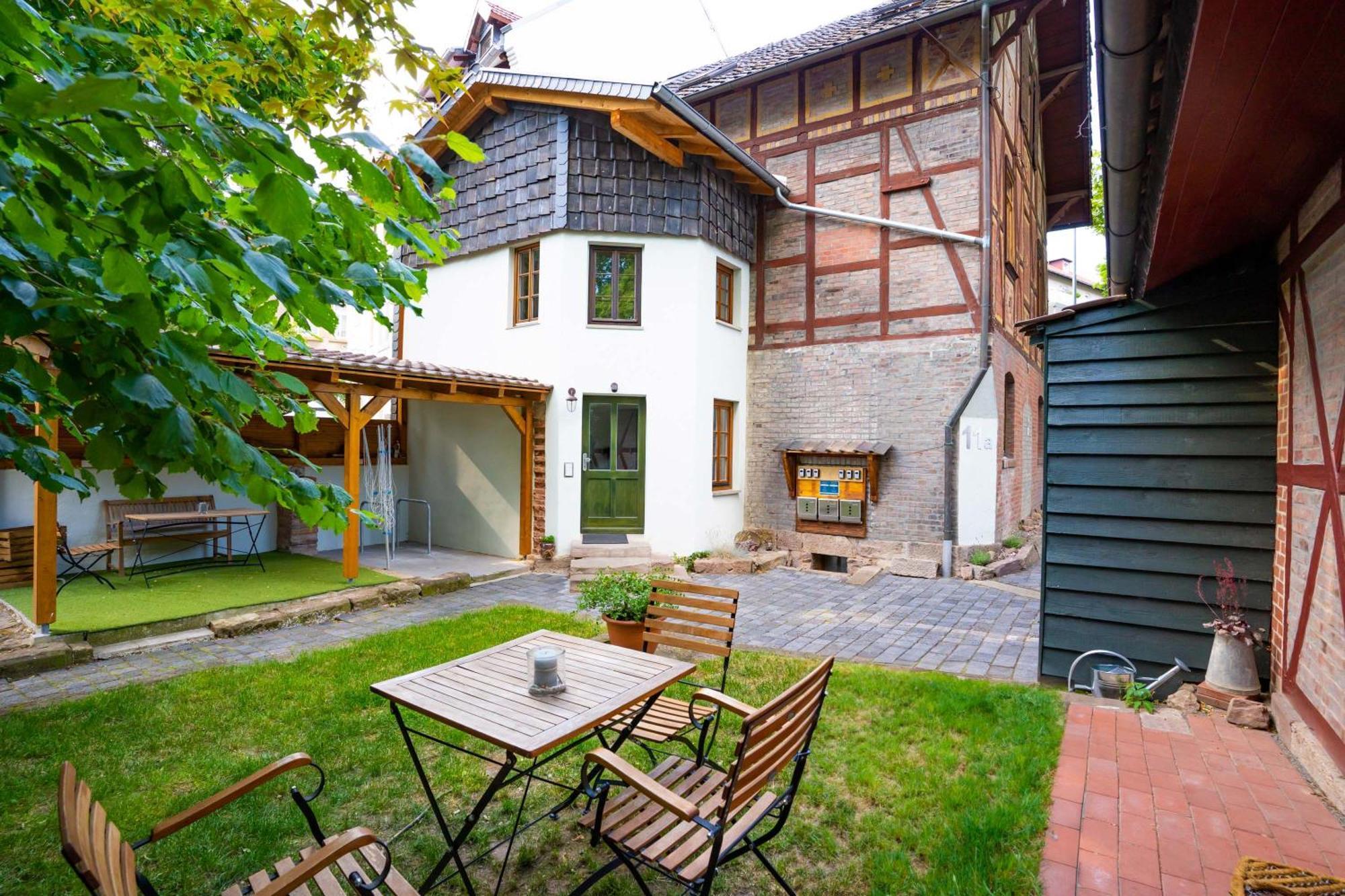 Fewo Janks I 11A-N1 I Zentrales Apartment Witzenhausen Dış mekan fotoğraf