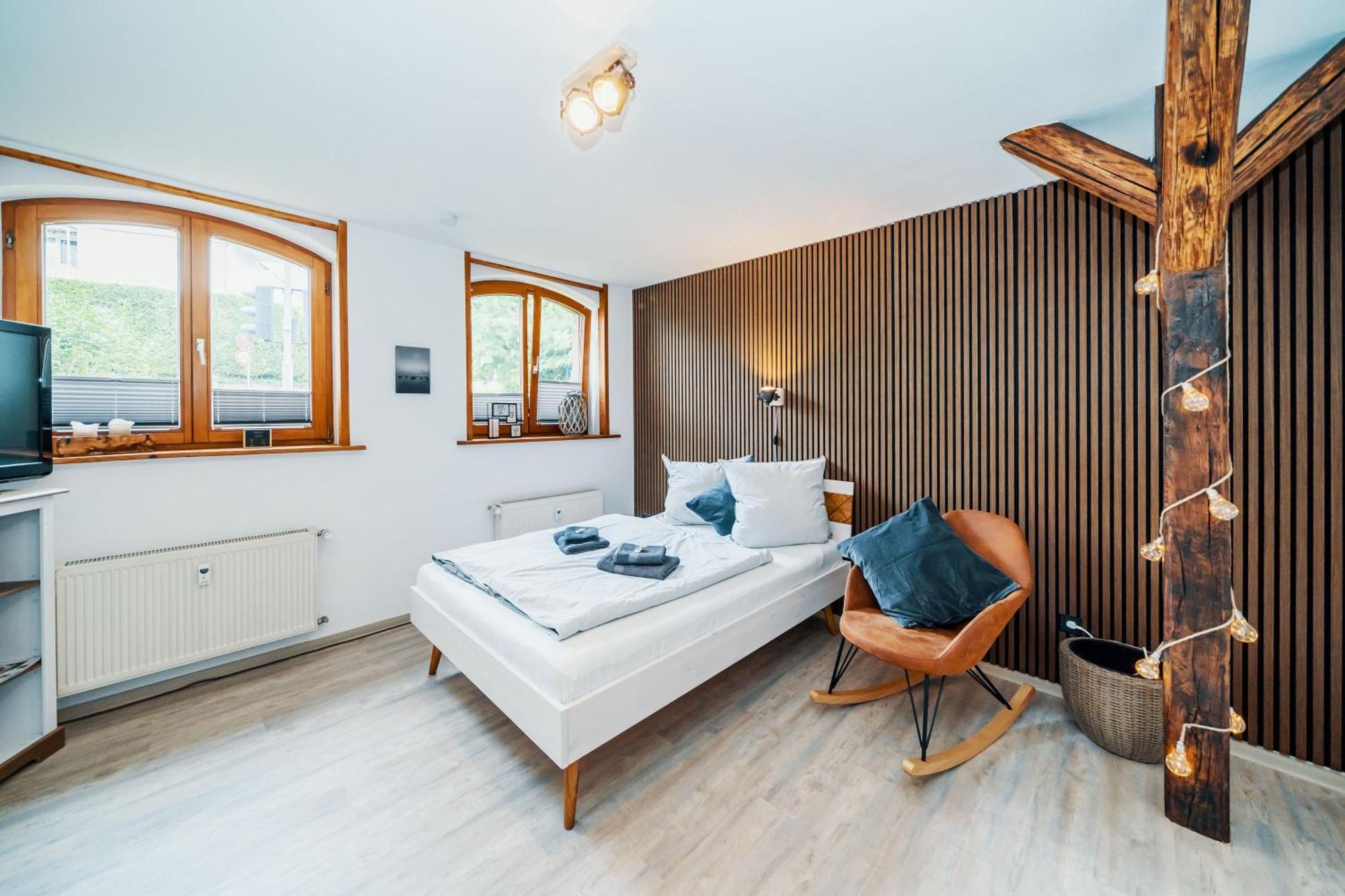 Fewo Janks I 11A-N1 I Zentrales Apartment Witzenhausen Dış mekan fotoğraf
